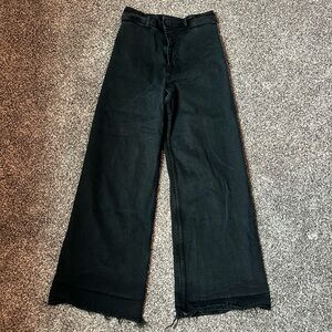 Zara marine straight jeans. Size 4